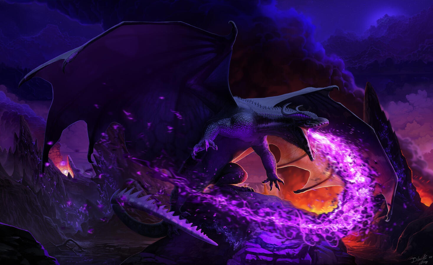 Draconia game cover art, 2023