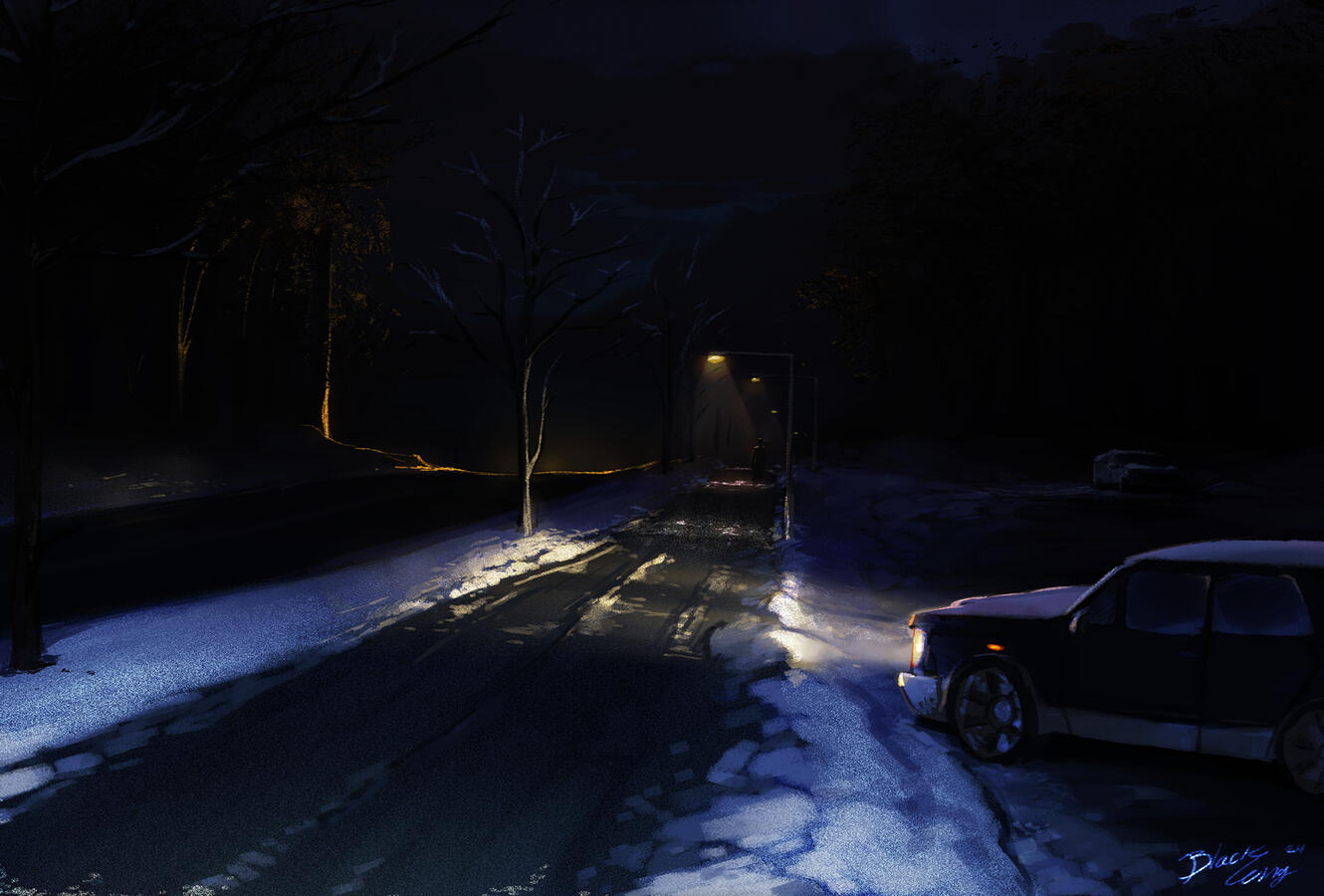 Snowy Night